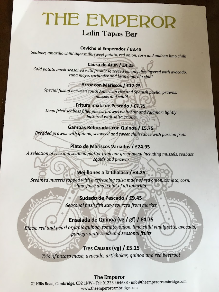 The Emperor Menu - Image 4